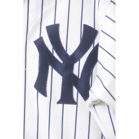 VTG 90s NEW YORK YANKEES Adult 42 Rawlings Authentic MLB Jersey Made USA - Picture 4 of 13